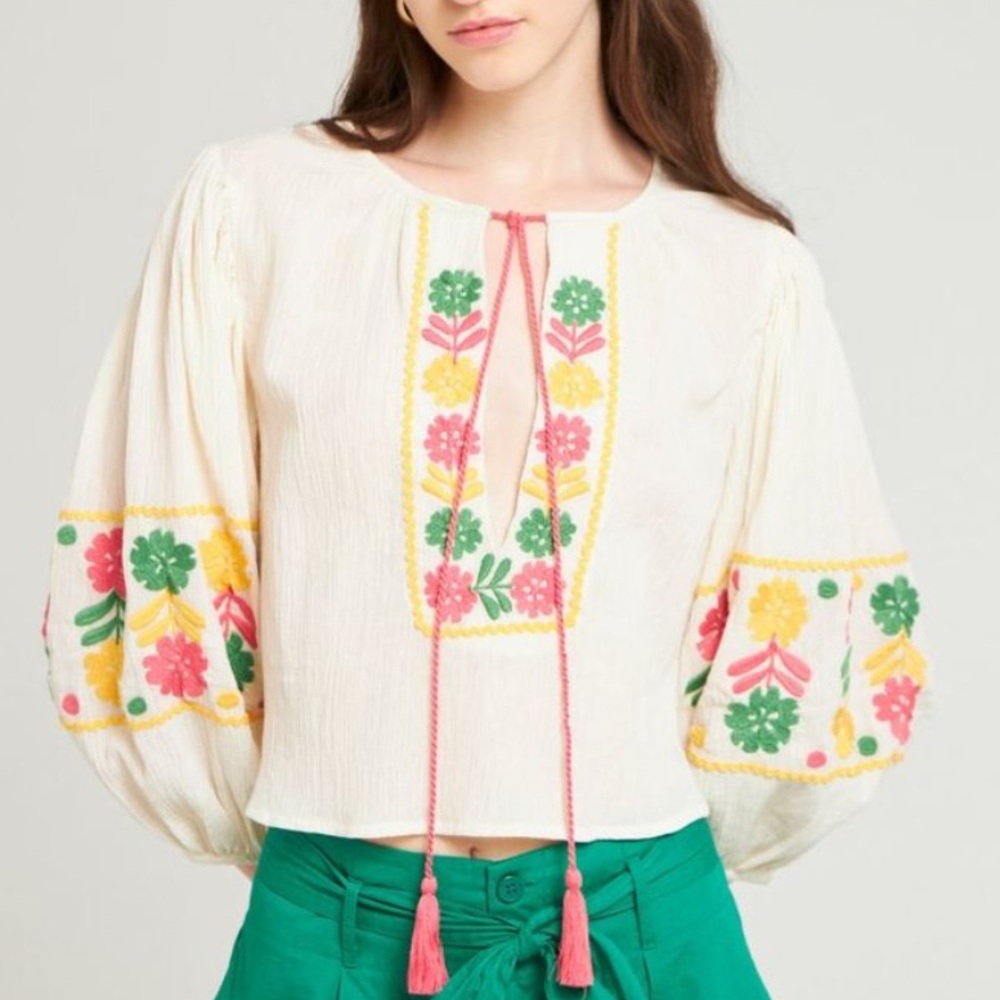 Anton Batik Clemence Blouse Small